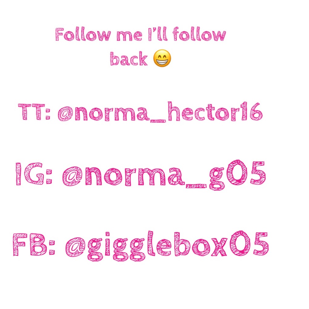 Social media follows 😁